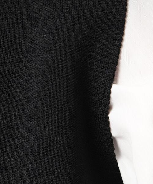 DRESKIP（ドレスキップ）の「◆【2点セット/単品使いも可】スポンディッシュベスト＋ブラウス（その他トップス・レディース・ブルー/ベージュ/ブラック・02/03）」の20枚目の写真