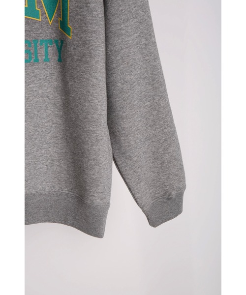 WoM（ワム）の「UNIVERSITY WOM  SWEAT（スウェット・レディース・バーガンディー/ヘザーグレー・SMALL/MEDIUM/LARGE）」の9枚目の写真