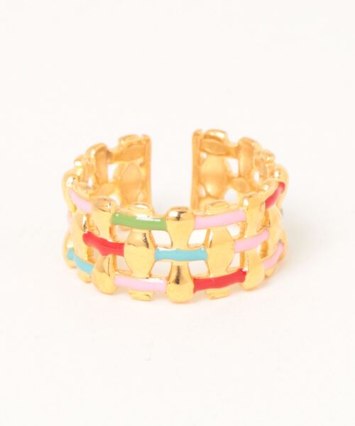 tone(トーン)の「【kocea】ステンレスリング/COLORFUL 金属アレルギー対応アクセサリー(MA)(リング・レディース・C/D/E/F/A/B/G・FREE)」の9枚目の写真