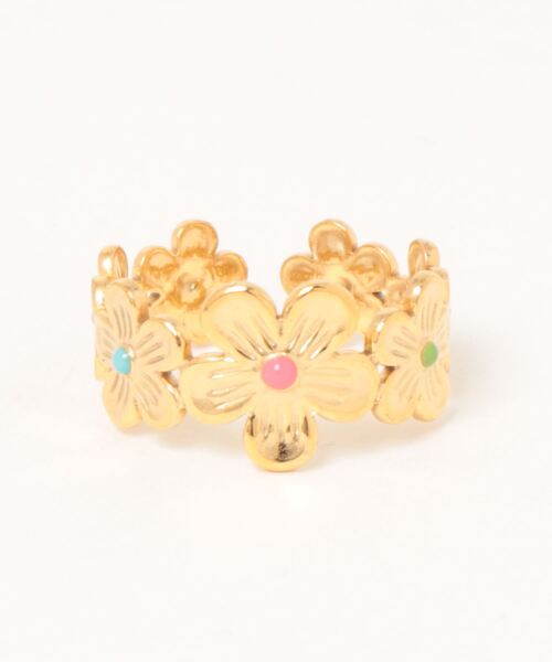 tone(トーン)の「【kocea】ステンレスリング/COLORFUL 金属アレルギー対応アクセサリー(MA)(リング・レディース・C/D/E/F/A/B/G・FREE)」の10枚目の写真