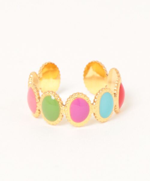 tone(トーン)の「【kocea】ステンレスリング/COLORFUL 金属アレルギー対応アクセサリー(MA)(リング・レディース・C/D/E/F/A/B/G・FREE)」の14枚目の写真