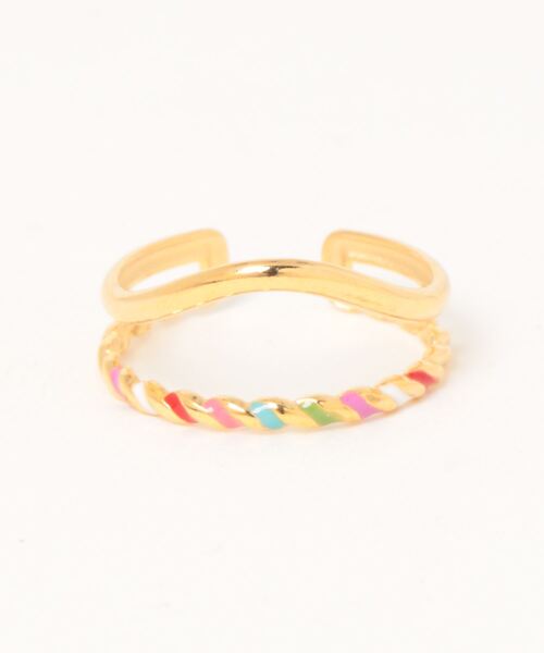 tone(トーン)の「【kocea】ステンレスリング/COLORFUL 金属アレルギー対応アクセサリー(MA)(リング・レディース・C/D/E/F/A/B/G・FREE)」の15枚目の写真