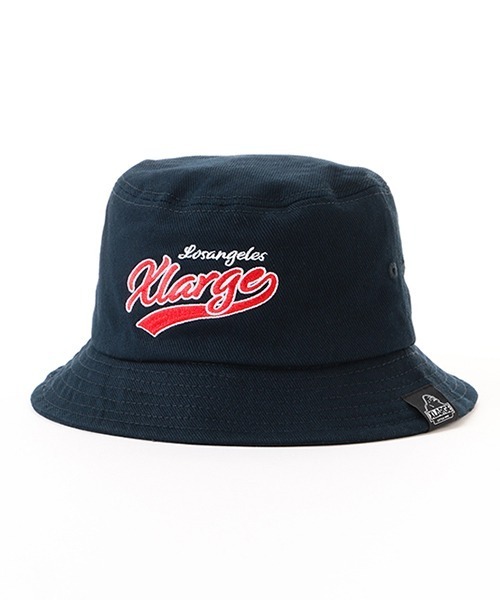 XLARGE KIDS（エクストララージキッズ）の「ペナントロゴハット（ハット・キッズ・ブラック/ベージュ/ネイビー・S(48-52cm)/M(52-56cm)）」の3枚目の写真