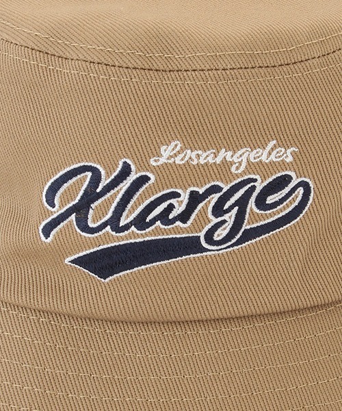 XLARGE KIDS（エクストララージキッズ）の「ペナントロゴハット（ハット・キッズ・ブラック/ベージュ/ネイビー・S(48-52cm)/M(52-56cm)）」の6枚目の写真