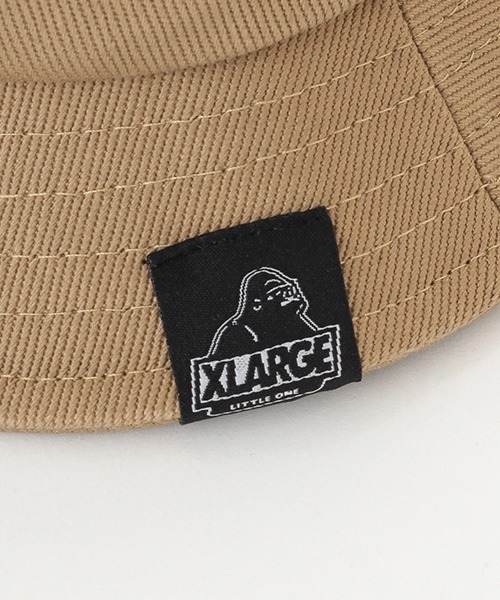 XLARGE KIDS（エクストララージキッズ）の「ペナントロゴハット（ハット・キッズ・ブラック/ベージュ/ネイビー・S(48-52cm)/M(52-56cm)）」の7枚目の写真