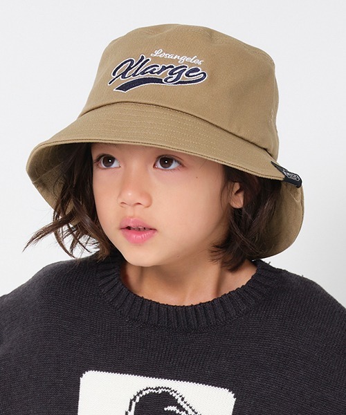XLARGE KIDS（エクストララージキッズ）の「ペナントロゴハット（ハット・キッズ・ブラック/ベージュ/ネイビー・S(48-52cm)/M(52-56cm)）」の16枚目の写真