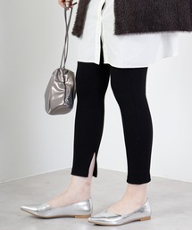 A.N.L（エーエヌエル　レーベル）の「A.N.L リブスリットレギンス（レギンス/スパッツ）」