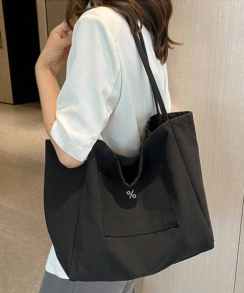 NANEA(ナネア)の「キャンバストートバッグ(トートバッグ・レディース・ホワイト/ブラック・フリー)」の22枚目の写真