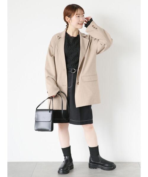 ehka sopo（エヘカソポ）の「テーラードジャケット（ノーカラー