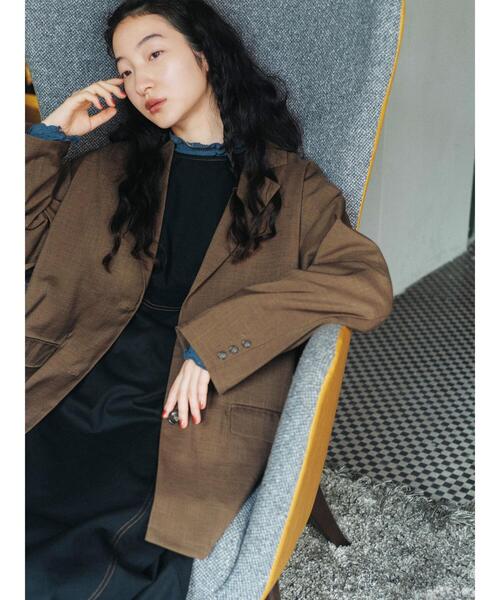 ehka sopo（エヘカソポ）の「テーラードジャケット（ノーカラー