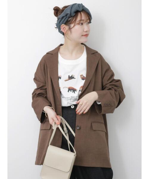 ehka sopo（エヘカソポ）の「テーラードジャケット（ノーカラー