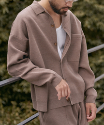 EDIFICE | E.ニットポロシャツ カーディガン(カーディガン/ボレロ)