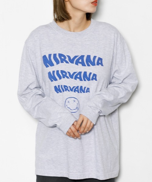 完売品★GOOD ROCK SPEED NIRVANA/ ロゴ ロングスリーブ GOOD ROCK SPEED（グッドロックスピード）の「GOOD ROCK SPEED
