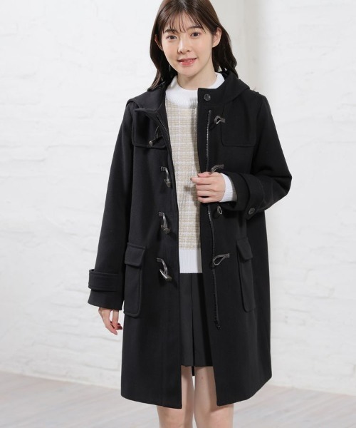 大幅値下げ ♡trois♡ロングダッフルコート♡美品 Honeys（ハニーズ）の「ロングダッフルコート（ダッフルコート