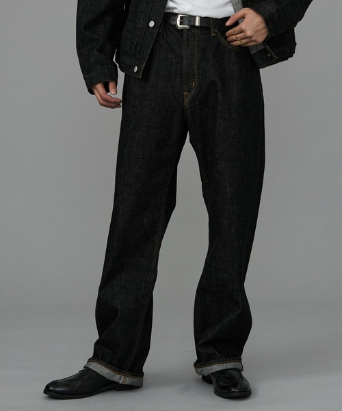 EDWIN（エドウィン）の「EDWIN エドウィン 505Z ワイドストレート デニムパンツ ジーンズ セットアップ セルビッジ 日本製（デニムパンツ・メンズ・インディゴブルー/ブラック系その他・32/36/30/31/33/38/34/29）」の18枚目の写真