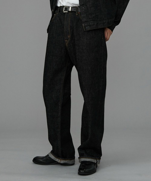EDWIN（エドウィン）の「EDWIN エドウィン 505Z ワイドストレート デニムパンツ ジーンズ セットアップ セルビッジ 日本製（デニムパンツ・メンズ・インディゴブルー/ブラック系その他・32/36/30/31/33/38/34/29）」の19枚目の写真
