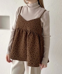 【apres jour clair】マルチWAYジャガードキャミチュニック【ZOZOTOWN限定アイテム】