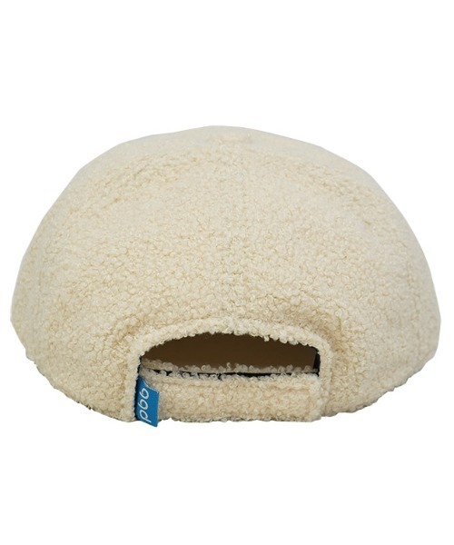salle de bal（サルデバル）の「POLAR BEAR BANK / ポーラーベアバンク ボアキャップ ボア トライアングルネーム CAP PBB 005 MMI（キャップ・レディース・ベージュ/グレー/アイボリー/ライトグレー/ブラック・FREE）」の9枚目の写真