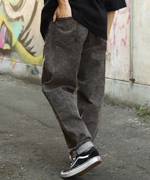 ZIP FIVE（ジップファイブ）の「【ZIP FIVE】 ストレッチ ワイド バギー イージーパンツ / スケーターパンツ（デニムパンツ）」