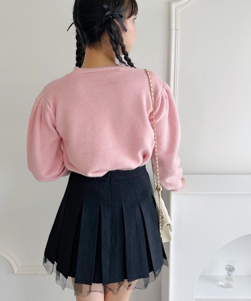 soor ploom ニットスカート、ニットトップスおまとめ　2y SLY（スライ）の「RIB KNITTED SK リブ ニット スカート
