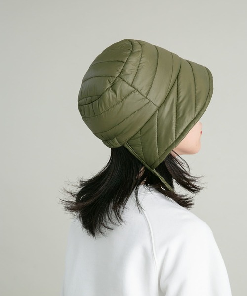 KBF（ケイビーエフ）の「バックドロストバケットHAT（ハット・レディース・ブラック/カーキ/アイボリー・ONE）」の8枚目の写真