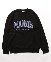 【CHICHI】PARAMUS LOGO / パラマス ミネソタ アーチロゴ 配色刺繍 クルーネック スウェット(BEY)