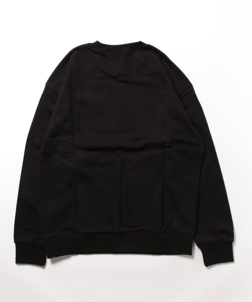 almo(アルモ)の「【CHICHI】PARAMUS LOGO / パラマス ミネソタ アーチロゴ 配色刺繍 クルーネック スウェット(BEY)(スウェット・レディース・オートミール/ブラック・FREE)」の3枚目の写真