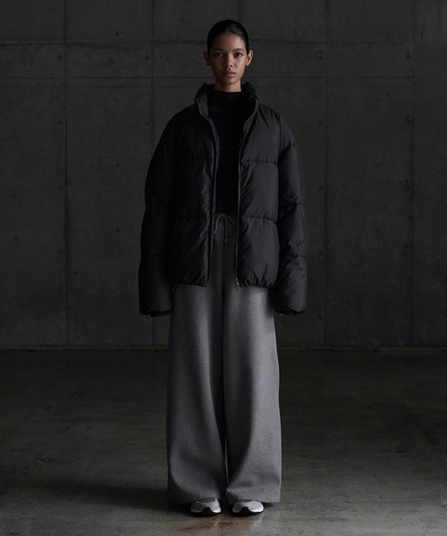 CALLNE（カルネ）の「【CALLNE】 Highgauge Halfbottleneck Knit / ハイゲージハーフボトルネックニット（ニット/セーター・メンズ・チャコールグレー/ブラック・M/L）」の14枚目の写真