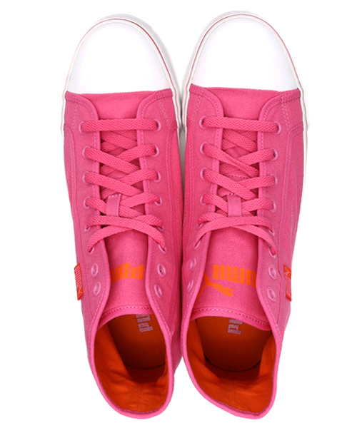 PUMA（プーマ）の「プーマストリートボーラー ミッド (UNISEX)（スニーカー・メンズ・ブルー/ピンク/グレー・23.5cm/24.0cm/23.0cm/24.5cm/25.0cm/26.0cm/25.5cm/27.5cm/28.0cm/28.5cm/27.0cm/26.5cm/29.0cm/22.5cm/30.0cm）」の4枚目の写真