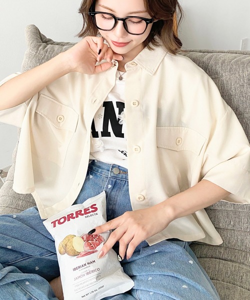 すまいるです‼️レディース シャツ　ブラウス29　他おまとめ5点 m235110bl0-thumb.jpg