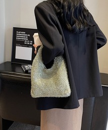 ラメ入りハンドバッグ