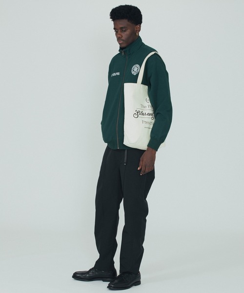 SILAS（サイラス）の「TOTE BAG（トートバッグ・メンズ・ホワイト/グリーン/ブラック・ONE SIZE）」の6枚目の写真