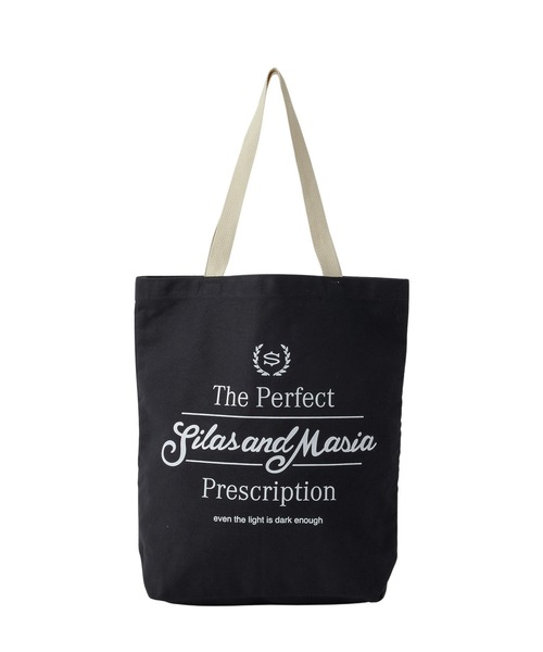 SILAS（サイラス）の「TOTE BAG（トートバッグ・メンズ・ホワイト/グリーン/ブラック・ONE SIZE）」の9枚目の写真