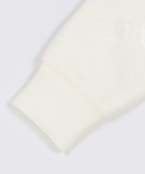 X-girl Stages（エックスガールステージス）の「エンボスロゴパーカ＋スカートＳＥＴ（アンサンブル・キッズ・アイボリー/ブラック・80ｃｍ/100cm/130cm/90cm/110cm/120cm/140cm）」の9枚目の写真