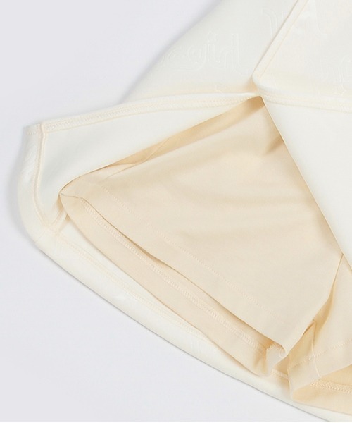 X-girl Stages（エックスガールステージス）の「エンボスロゴパーカ＋スカートＳＥＴ（アンサンブル・キッズ・アイボリー/ブラック・80ｃｍ/100cm/130cm/90cm/110cm/120cm/140cm）」の18枚目の写真