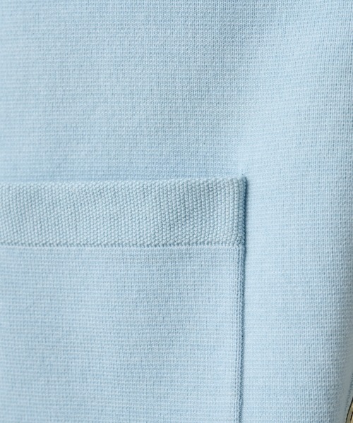 COLLAGE GALLARDAGALANTE（コラージュガリャルダガランテ）の「ミラノリブカーディガン（カーディガン/ボレロ・レディース・オフホワイト/スカイブルー・FREE）」の20枚目の写真