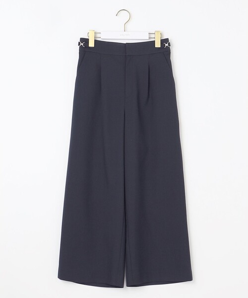 ANY SIS(エニィスィス)の「【洗える】ビットポイント ワイドパンツ(その他パンツ・レディース・アイボリー系/ベージュ系/スカイブルー系/ネイビー系/ダルブルー系・4)」の18枚目の写真