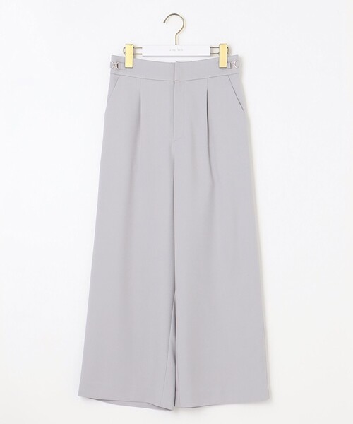 ANY SIS(エニィスィス)の「【洗える】ビットポイント ワイドパンツ(その他パンツ・レディース・アイボリー系/ベージュ系/スカイブルー系/ネイビー系/ダルブルー系・4)」の6枚目の写真