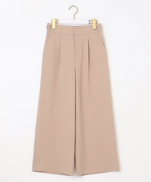 ANY SIS(エニィスィス)の「【洗える】ビットポイント ワイドパンツ(その他パンツ・レディース・アイボリー系/ベージュ系/スカイブルー系/ネイビー系/ダルブルー系・4)」の7枚目の写真
