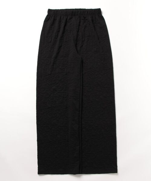 Settimissimo(セッティミッシモ)の「ITALYフクレジャガード リラックス フレアパンツ(その他パンツ・レディース・ブラック/ピンク/アイボリー・FREE)」の4枚目の写真