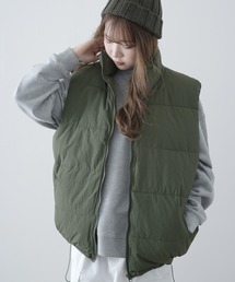 improves | ナイロン エコダウンベスト(ダウンベスト)