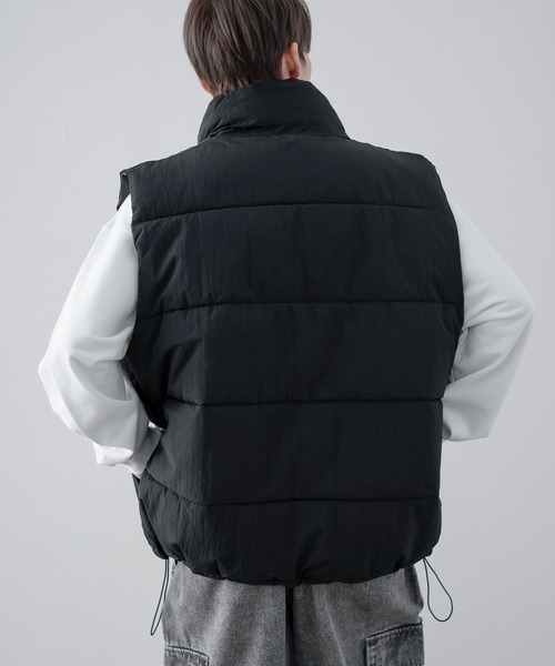 improves（インプローブス）の「ナイロン エコダウンベスト（ダウンベスト・メンズ・ブラウン/ブラック/カーキ・LARGE/MEDIUM/X-LARGE）」の5枚目の写真