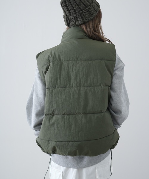 improves（インプローブス）の「ナイロン エコダウンベスト（ダウンベスト・メンズ・ブラウン/ブラック/カーキ・LARGE/MEDIUM/X-LARGE）」の16枚目の写真