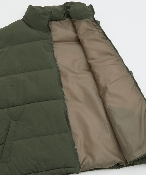 improves（インプローブス）の「ナイロン エコダウンベスト（ダウンベスト・メンズ・ブラウン/ブラック/カーキ・LARGE/MEDIUM/X-LARGE）」の21枚目の写真