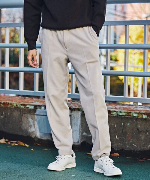 EDIFICE（エディフィス）の「RT BRUSHED TR イージー パンツ（その他パンツ・メンズ・ベージュ/ブラック/ブルー系その他・SMALL/LARGE/MEDIUM）」の2枚目の写真