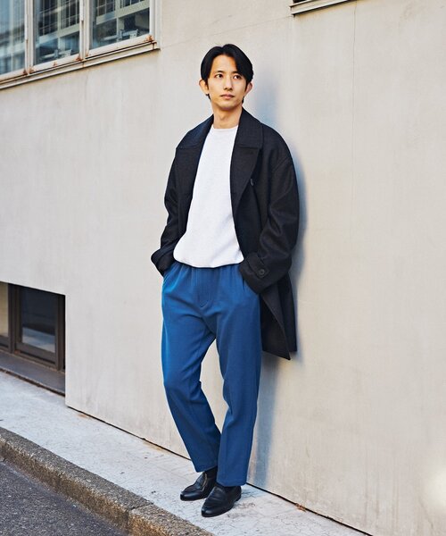 EDIFICE（エディフィス）の「RT BRUSHED TR イージー パンツ（その他パンツ・メンズ・ベージュ/ブラック/ブルー系その他・SMALL/LARGE/MEDIUM）」の9枚目の写真