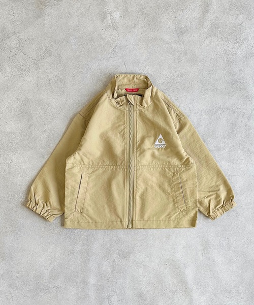 GERRY（ジェリー）の「【GERRY】スタンドウィンドブレーカー（80～160cm）（ナイロンジャケット・キッズ・ブラック/オレンジ系その他/パープル系その他/ホワイト系その他/アイボリー/ブルー/ライム/ベージュ・160/110/120/80/130/140/150/90/100）」の5枚目の写真