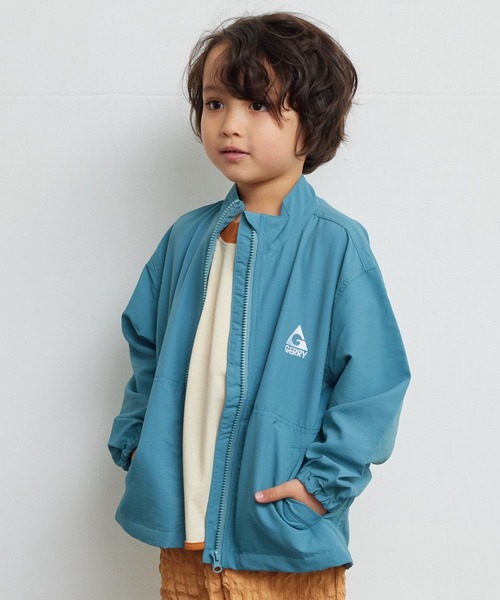 GERRY（ジェリー）の「【GERRY】スタンドウィンドブレーカー（80～160cm）（ナイロンジャケット・キッズ・ブラック/オレンジ系その他/パープル系その他/ホワイト系その他/アイボリー/ブルー/ライム/ベージュ・160/110/120/80/130/140/150/90/100）」の6枚目の写真