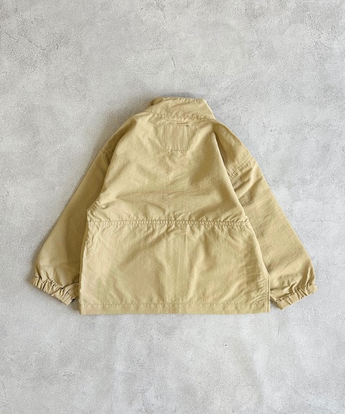 GERRY（ジェリー）の「【GERRY】スタンドウィンドブレーカー（80～160cm）（ナイロンジャケット・キッズ・ブラック/オレンジ系その他/パープル系その他/ホワイト系その他/アイボリー/ブルー/ライム/ベージュ・160/110/120/80/130/140/150/90/100）」の21枚目の写真