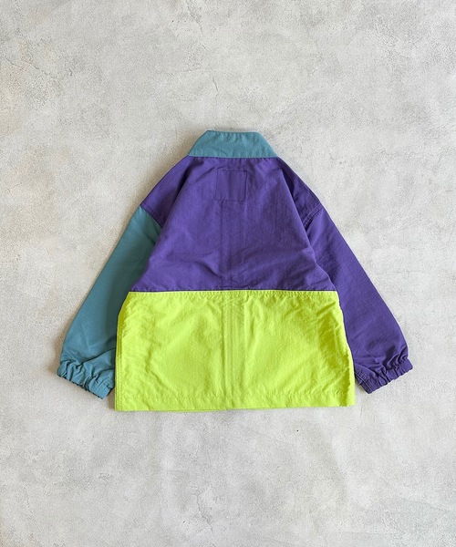 GERRY（ジェリー）の「【GERRY】スタンドウィンドブレーカー（80～160cm）（ナイロンジャケット・キッズ・ブラック/オレンジ系その他/パープル系その他/ホワイト系その他/アイボリー/ブルー/ライム/ベージュ・160/110/120/80/130/140/150/90/100）」の18枚目の写真